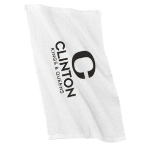 Clinton Homecoming Port Company Rally Towel-White