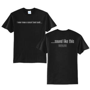 Central IA Wind Ensemble Unisex Short Sleeve Tee-Black