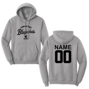 Bluejackets Hockey Unisex Classic Core weight Cozy Pullover Hooded Sweatshirt – Athletic Heather