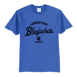 Bluejackets Hockey Unisex Short Sleeve T Shirt – Royal