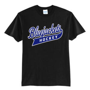 Bluejackets Hockey Unisex Short Sleeve T Shirt – Black
