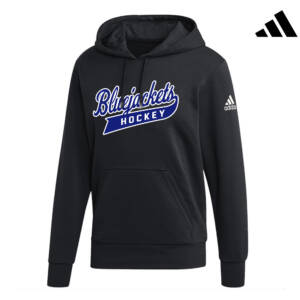 Bluejackets Hockey Adidas Fleece Hooded Sweatshirt- Black