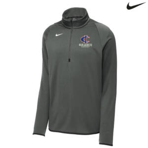 Bluejackets Hockey Nike Therma-FIT 1/4 Zip Fleece- Team Anthracite