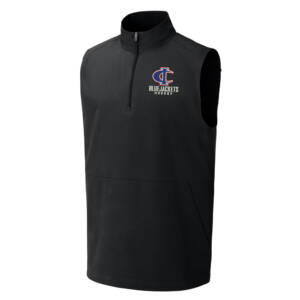 Bluejackets Hockey Sport-Tek Repeat 1/2-Zip Vest Men-Black