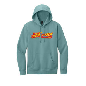 Riverview Bacon Brew Unisex District V.I.T. Fleece Hoodie – EucalyptusBlue