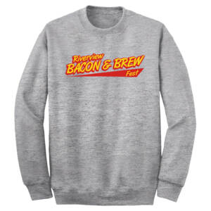 Riverview Bacon Brew Unisex Fleece Crewneck Sweatshirt  – SportGrey