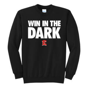 DM East FB Win Unisex Core Fleece Crewneck Sweatshirt – Black