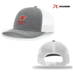 Davenport Flyers CC Richardson Pro Crown Mesh Back Adjustable back cap Split-Heather Grey/White
