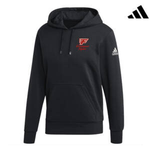 Davenport Flyers CC Adidas Fleece Hooded Sweatshirt Unisex-Black