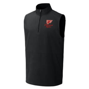 Davenport Flyers CC Sport-Tek Repeat 1/2-Zip Vest Men-Black