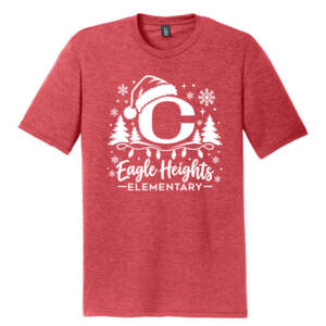 Eagle Heights District Unisex Perfect Tri blend Crew Tee – RedFrost