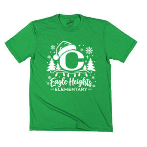Eagle Heights  District Unisex Perfect Tri blend Crew Tee – GreenFrost