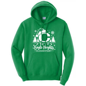 Eagle Heights Unisex Classic Core weight Cozy Pullover Hooded Sweatshirt – Kelly