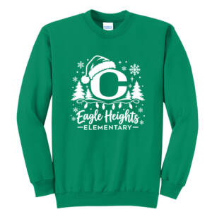 Eagle Heights Unisex Core Fleece Crewneck Sweatshirt – Kelly