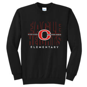 Eagle Heights Unisex Core Fleece Crewneck Sweatshirt – JetBlack