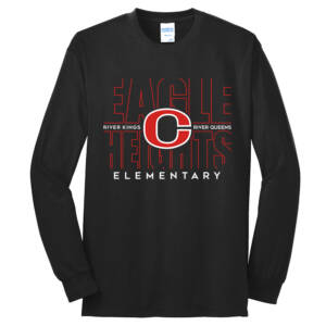 Eagle Heights Unisex Long Sleeve Core Blend T Shirt – JetBlack