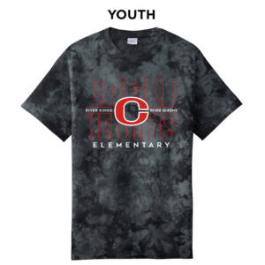Eagle Heights YOUTH Crystal Tie Dye Tee – Black