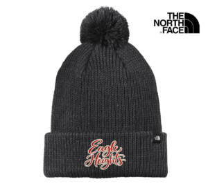 Eagle Heights The North Face Pom Beanie – TNFBlackHeather