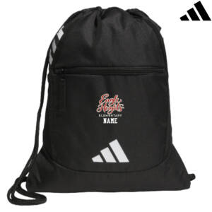 Eagle Heights Adidas Stadium Sackpack cinch bag Black