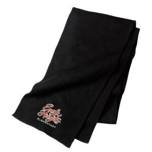 Eagle Heights Port Authority Knitted Scarf-Black