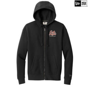 Eagle Heights New Era Heritage Fleece Full Zip Hoodie – Black