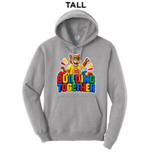 Edna Rollins Tall Fleece Hooded Sweatshirt-Athletic Heather