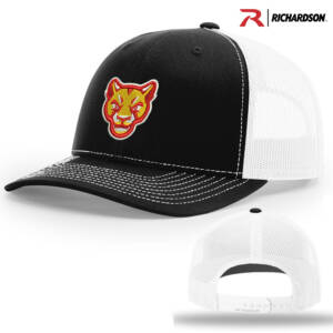 Edna Rollins Richardson Pro Crown Mesh Back Split-Black/White