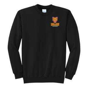 Edna Rollins Unisex Fleece Crewneck Sweatshirt-Black