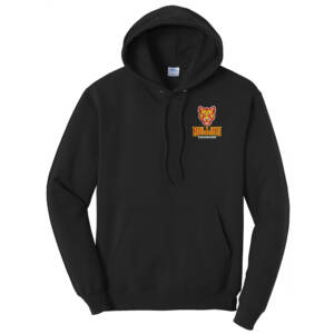 Edna Rollins Unisex Fleece Hooded Sweatshirt-Black