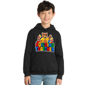 Edna Rollins Youth Hooded Sweatshirt – JetBlack