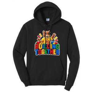 Edna Rollins Unisex Classic Core weight Cozy Pullover Hooded Sweatshirt – JetBlack