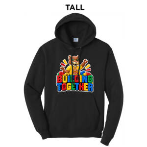 Edna Rollins  TALL Classic Pullover Hooded Sweatshirt – JetBlack