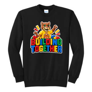 Edna Rollins Unisex Core Fleece Crewneck Sweatshirt – Black