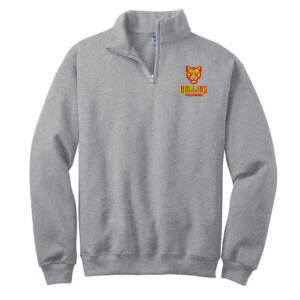 Edna Rollins Jerzees Unisex NuBlend 1/4 Zip Cadet Collar Sweatshirt-Oxford