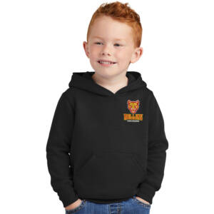 Edna Rollins Toddler Pullover Hooded Sweatshirt – Black