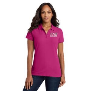 FNB Port Authority Ladies Core Classic Pique Polo – PinkAzalea