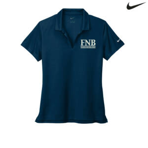 FNB Nike Ladies Dri FIT Micro Pique 2.0 Polo – Navy