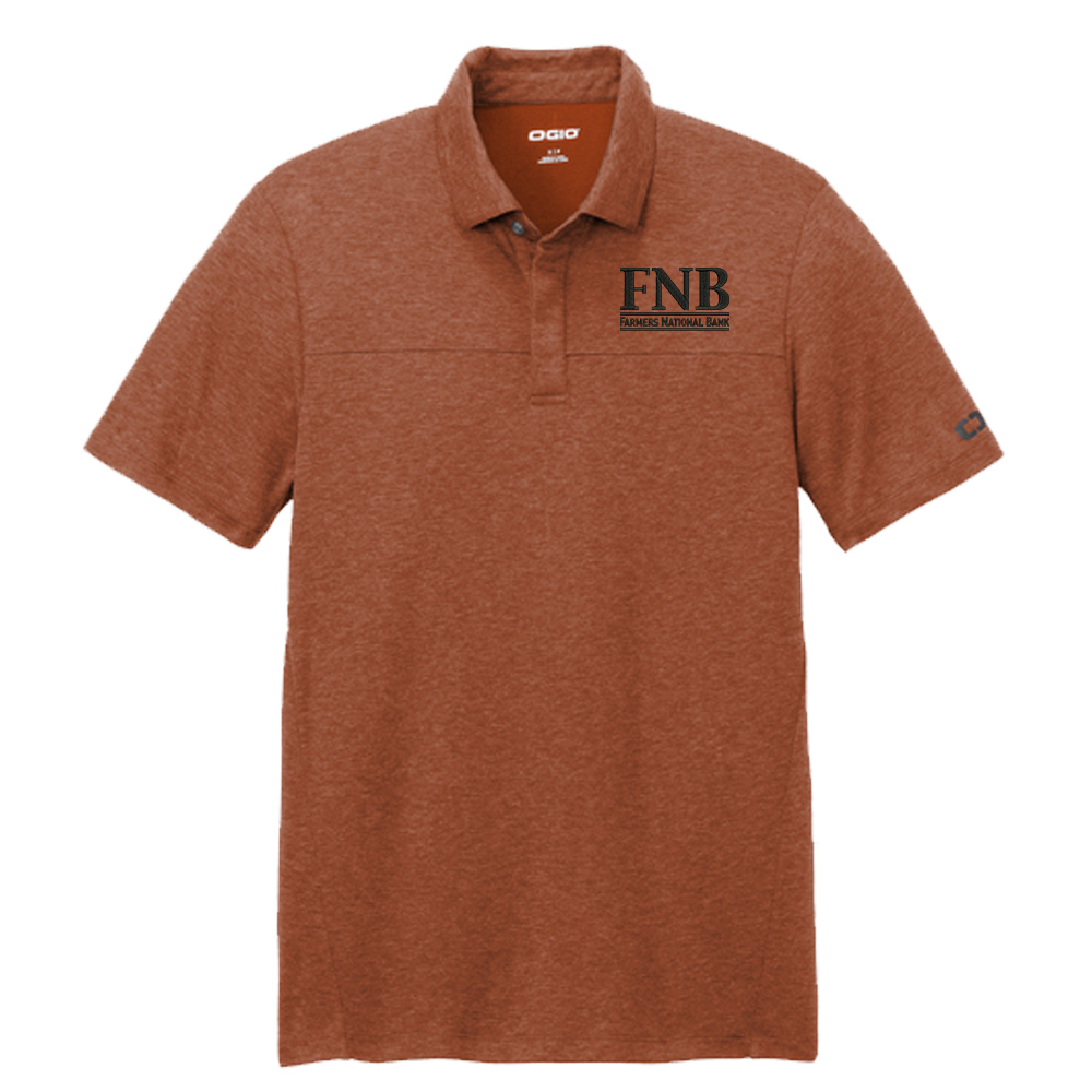 FNB OGIO Men Command Polo - DeepRust