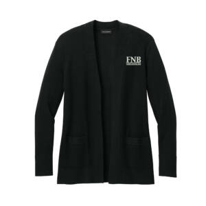 FNB Port Authority Women’s Easy Care Open Front Cardigan Sweater – DeepBlack
