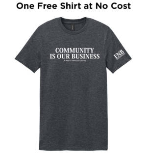 FNB Unisex Gildan Softstyle T-Shirt – Dark Heather