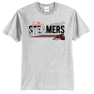 Steamers Unisex Short Sleeve T Shirt – Ash