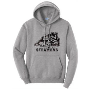 Steamers Unisex Classic Core weight Cozy Pullover Hooded Sweatshirt -Athletic Heather