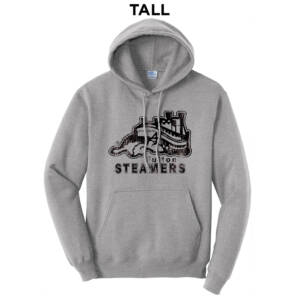 Steamers TALL Classic Pullover Hooded Sweatshirt -Athletic Heather
