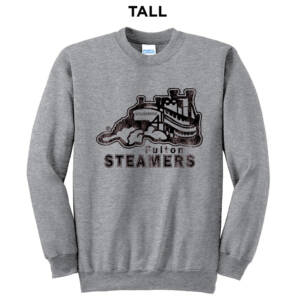Steamers  TALL Ultimate Crewneck Sweatshirts -Athletic Heather