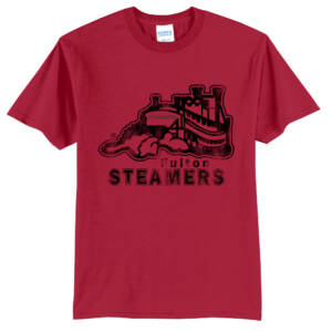 Steamers Unisex Short Sleeve T Shirt -Red