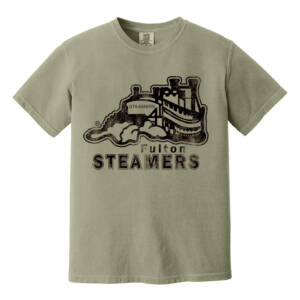 Steamers Comfort Colors Pigment Dyed Short Sleeve Shirt Unisex-Sanstone
