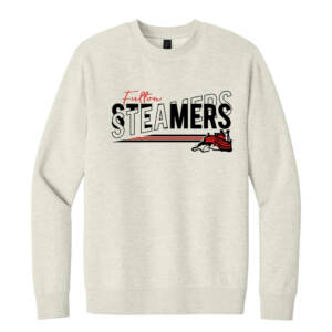 Steamers Unisex District V.I.T. Fleece Crewneck sweatshirt-Oatmeal Heather