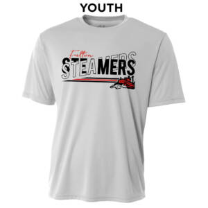 Steamers YOUTH Cooling Performance Tshirt-Silver