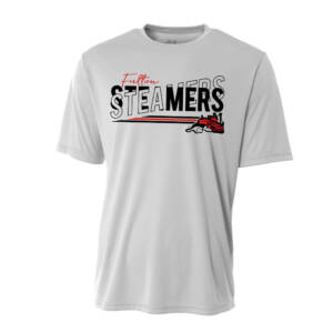 Steamers Adult Cooling Performance Tshirt-Silver