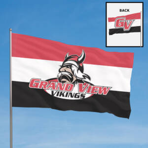 Grand View Athletics 3′ X 5′ Pole Flag with Grommets